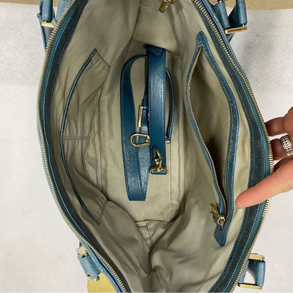 Massaccesi Blue Shoulder Bag - Picture 5 of 14